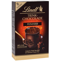 Видове Черен Lindt Люспи от черен шоколад за топли какаови напитки 8 бр. 120 гр